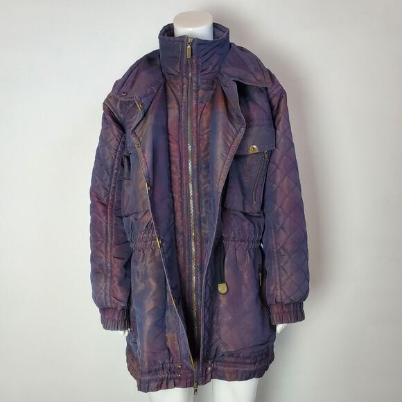 Vintage 80s Snuggler Purple Quilted Jacket - Picture 10 of 14
